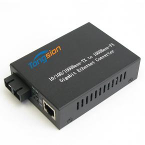 Convertisseur de média 10/100 / 1000M duplex monomode 1310nm