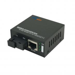 Fast Ethernet 100M Mini Media Converter 57x55x26mm